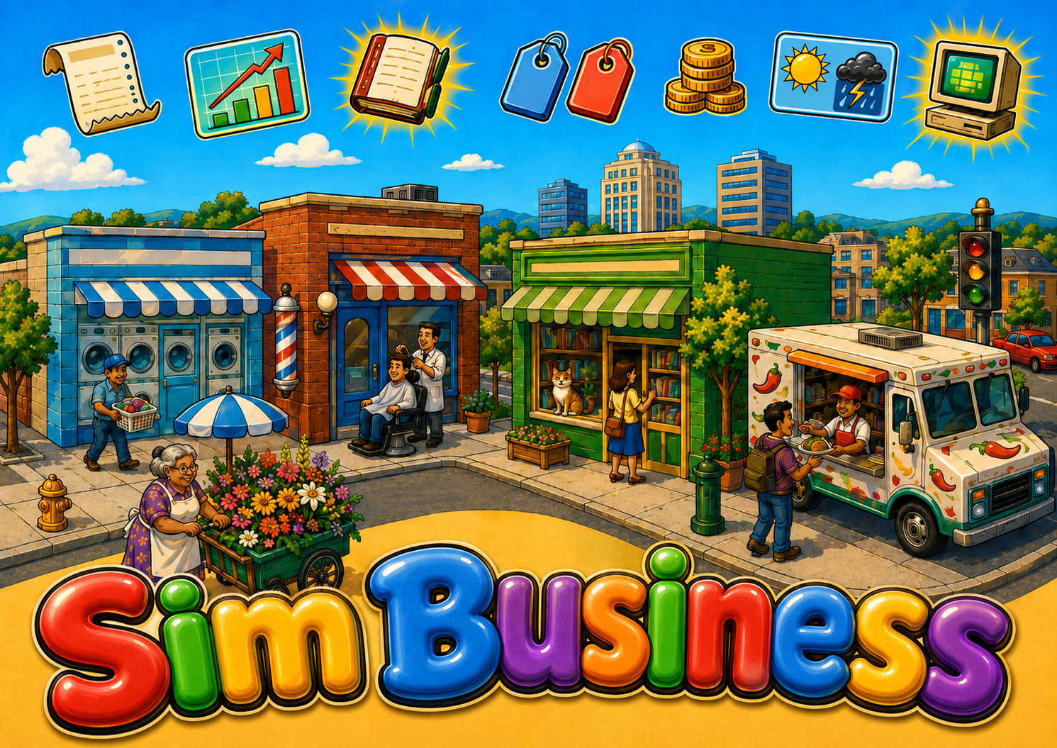 SimBusiness &mdash; AI-powered business simulation